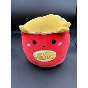Squishmallow Ansel the Potato Chips 12”Plush-Red Bag Foodie Food Squad